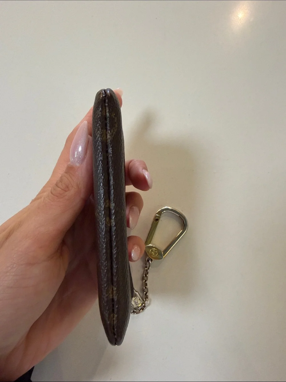 Louis Vuitton Monogram Key & Card Holder in Brown